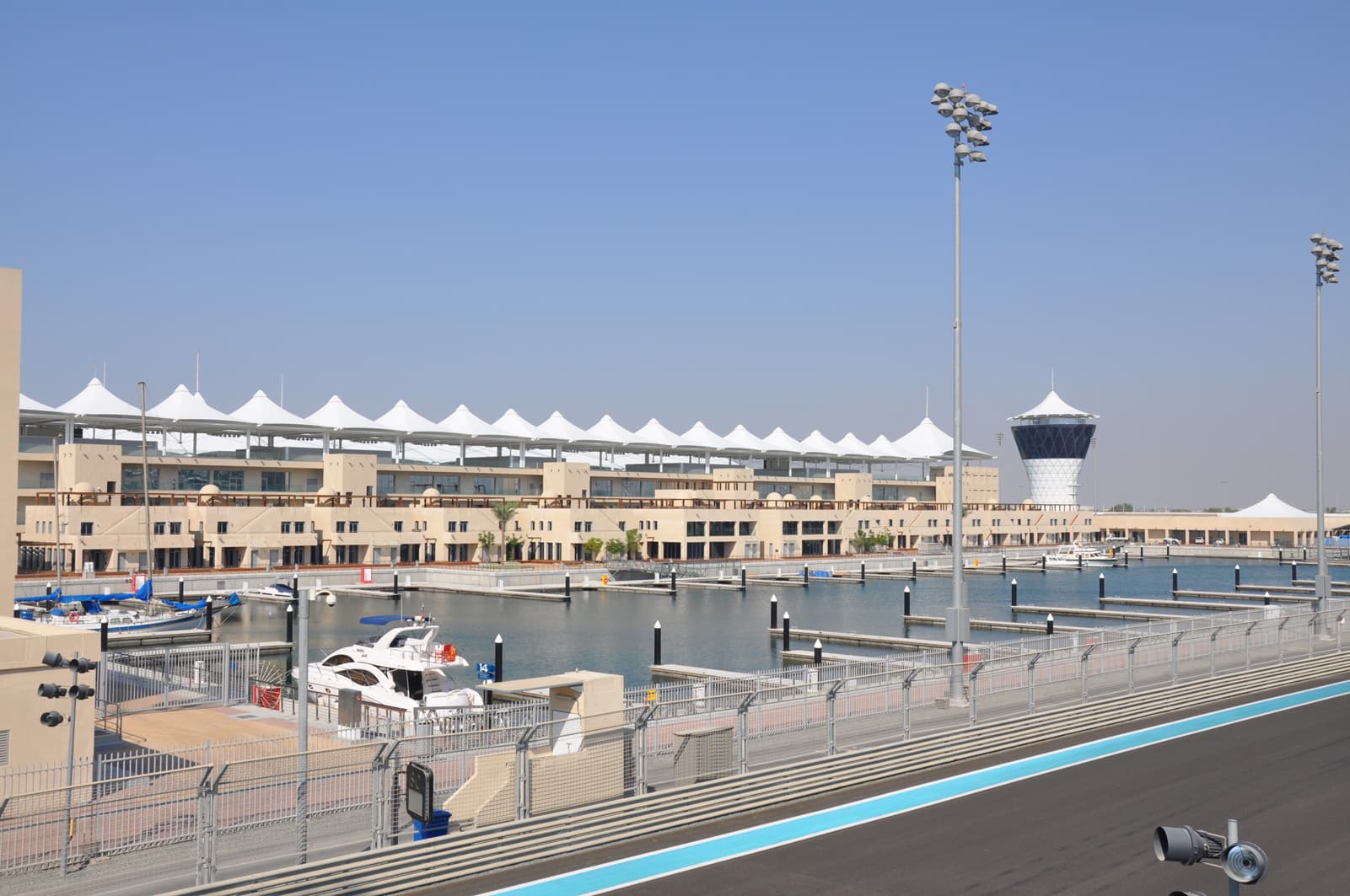West Grandstand Yas Marina Circuit F1 Abu Dhabi 2026