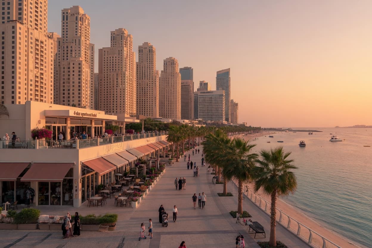 Jumeirah Beach Residence The Walk near Ramada JBR F1 Abu Dhabi 2026