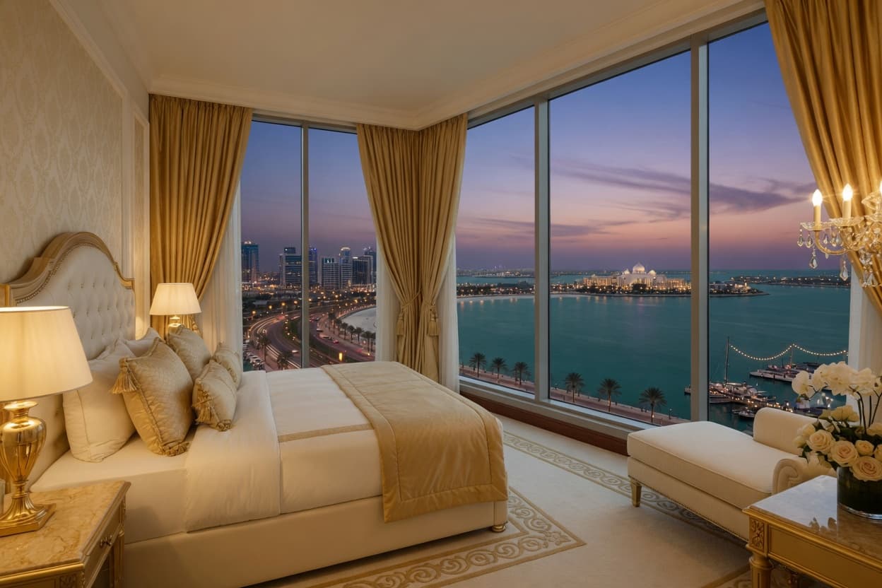 Rixos Marina Abu Dhabi sea-view suite F1 Abu Dhabi 2026
