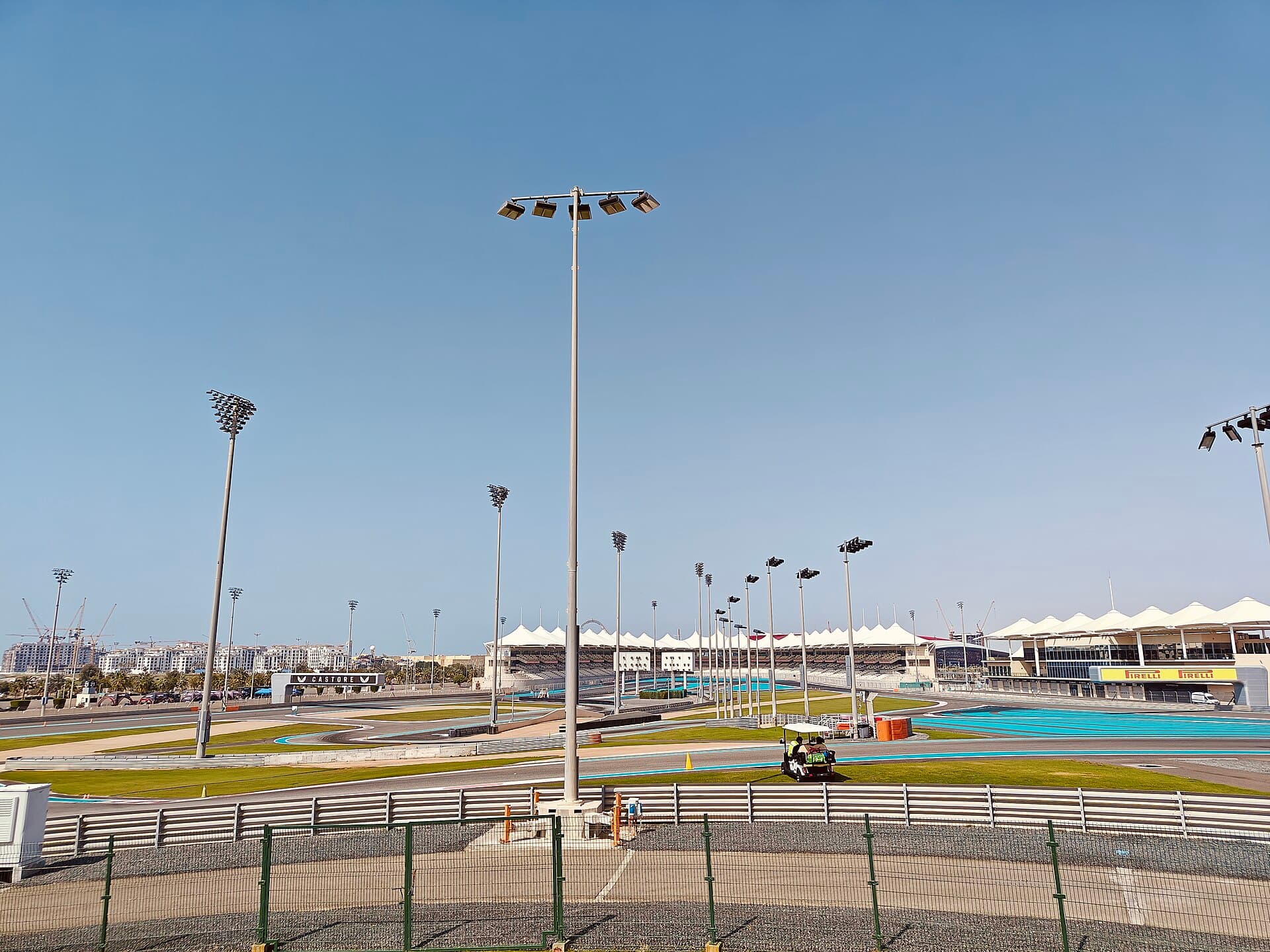 North Grandstand Yas Marina Circuit F1 Abu Dhabi 2026